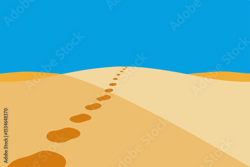 sand dunes in the desert