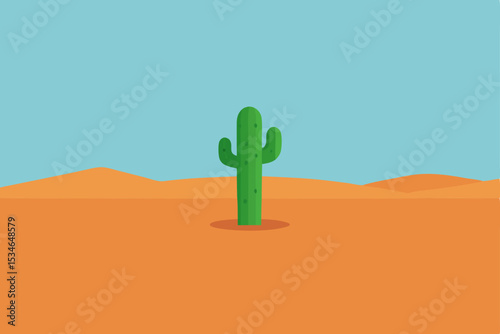 cactus in the desert