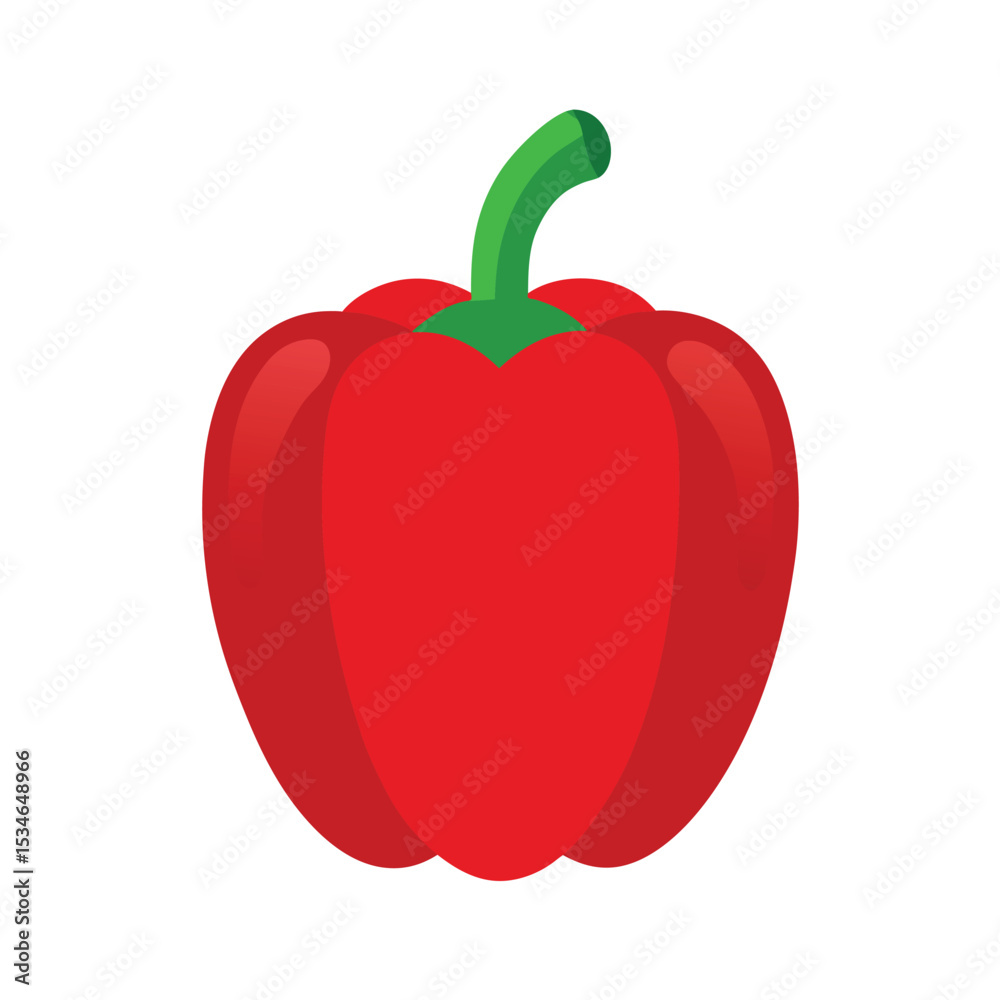 Vibrant Red Bell Pepper A Culinary Delight Vibrant Red Bell Pepper A Culinary Delight