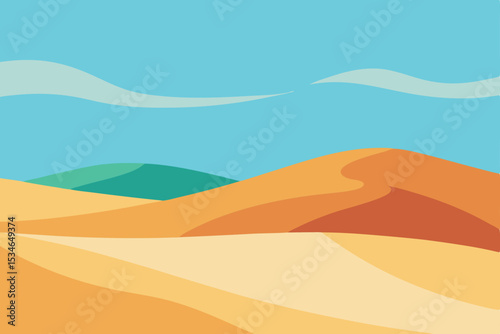 Sunset illuminates vast desert sand dunes and coastal beach landscapes under a fiery sky