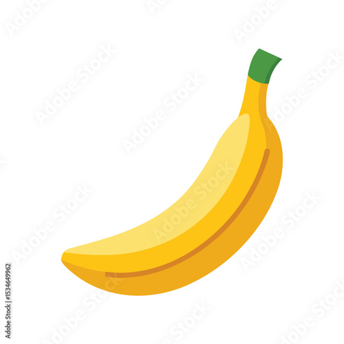 Vibrant Yellow Banana A Sweet and Healthy Tropical Fruit