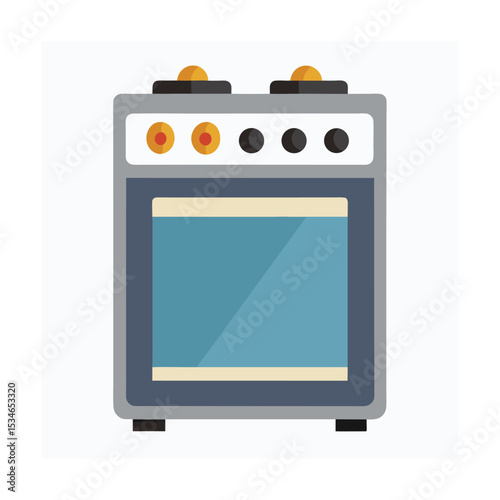 Modern Kitchen Appliance Gas Stove and Oven Design