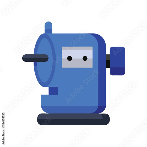 Efficient Blue Desk Pencil Sharpener A Modern Design for Precise Sharpening