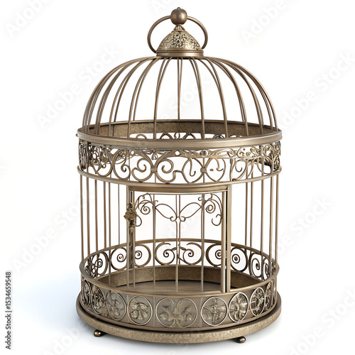 Vintage Bird Cage Decor for Home