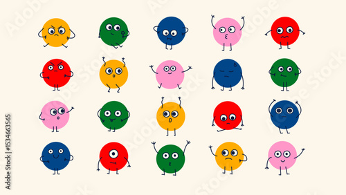 Vector logo design with funny cartoon character Bold and playful template for branding and advertising. Includes smiling mascot and fun shapes. Perfect for posters, banners, and creative projects.