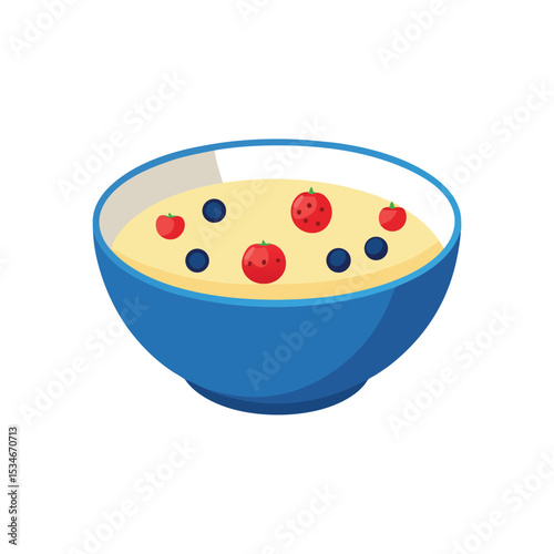 Delicious Berry Oatmeal Bowl A Healthy and Flavorful Breakfast
