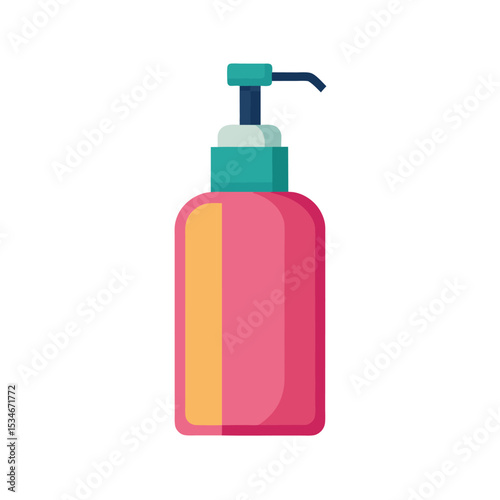 Pink Lotion Dispenser Bottle Cleanliness and Hygiene Pump Bottle Design