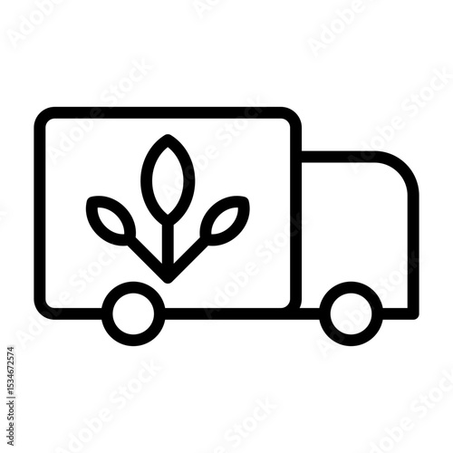 Green Logistics Icon