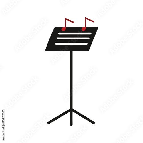 Music Stand Elegant Design for Sheet Music and Notes