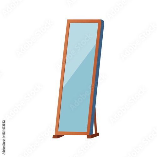 Full-Length Standing Mirror Elegant Reflection for Home and Style