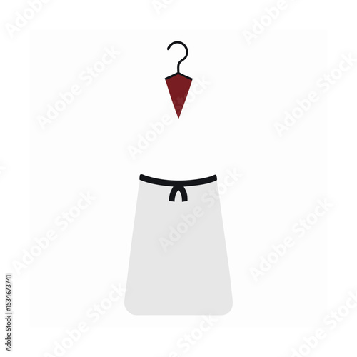 Simple Minimalist Apron Design A Clean and Functional Kitchen Essential
