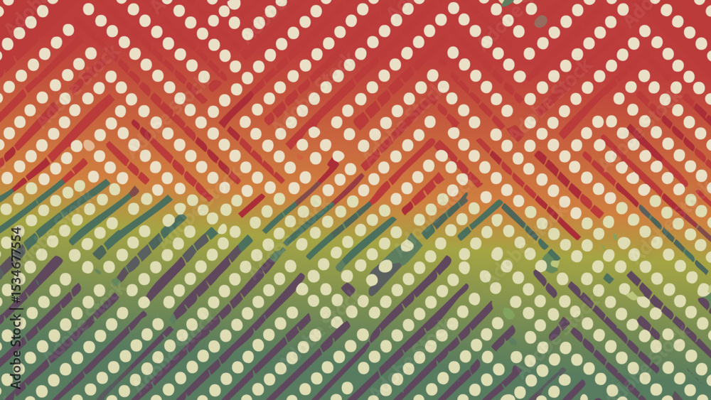 Fototapeta premium Seamless Polka Dots Pattern 