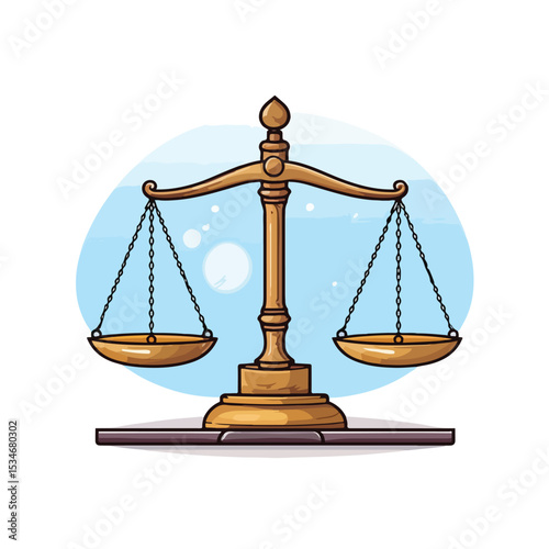 Professional Body Weight Balance Icon Vector Illustration Graph for Health and Fitness Websites and Nutrition Blogs