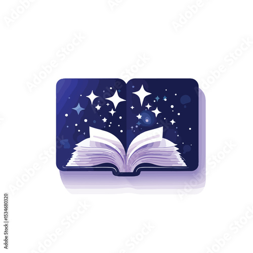 Professional Book Icon Design Vector Illustration for Web and Print Projects