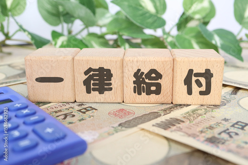 一律の給付金のイメージ