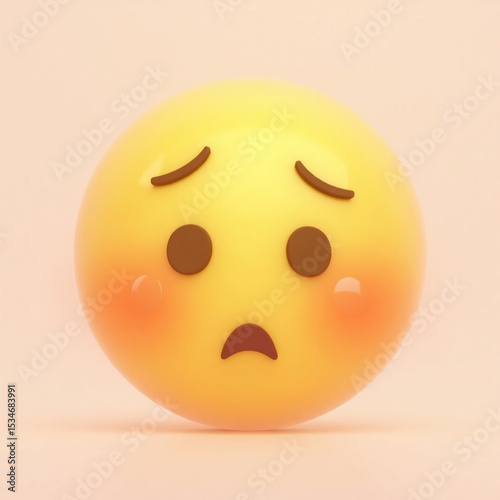 emotional face with a smile