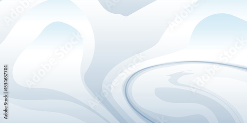 modern abstract white art wave background. eps 10