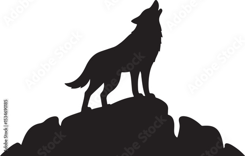 wolf in the night