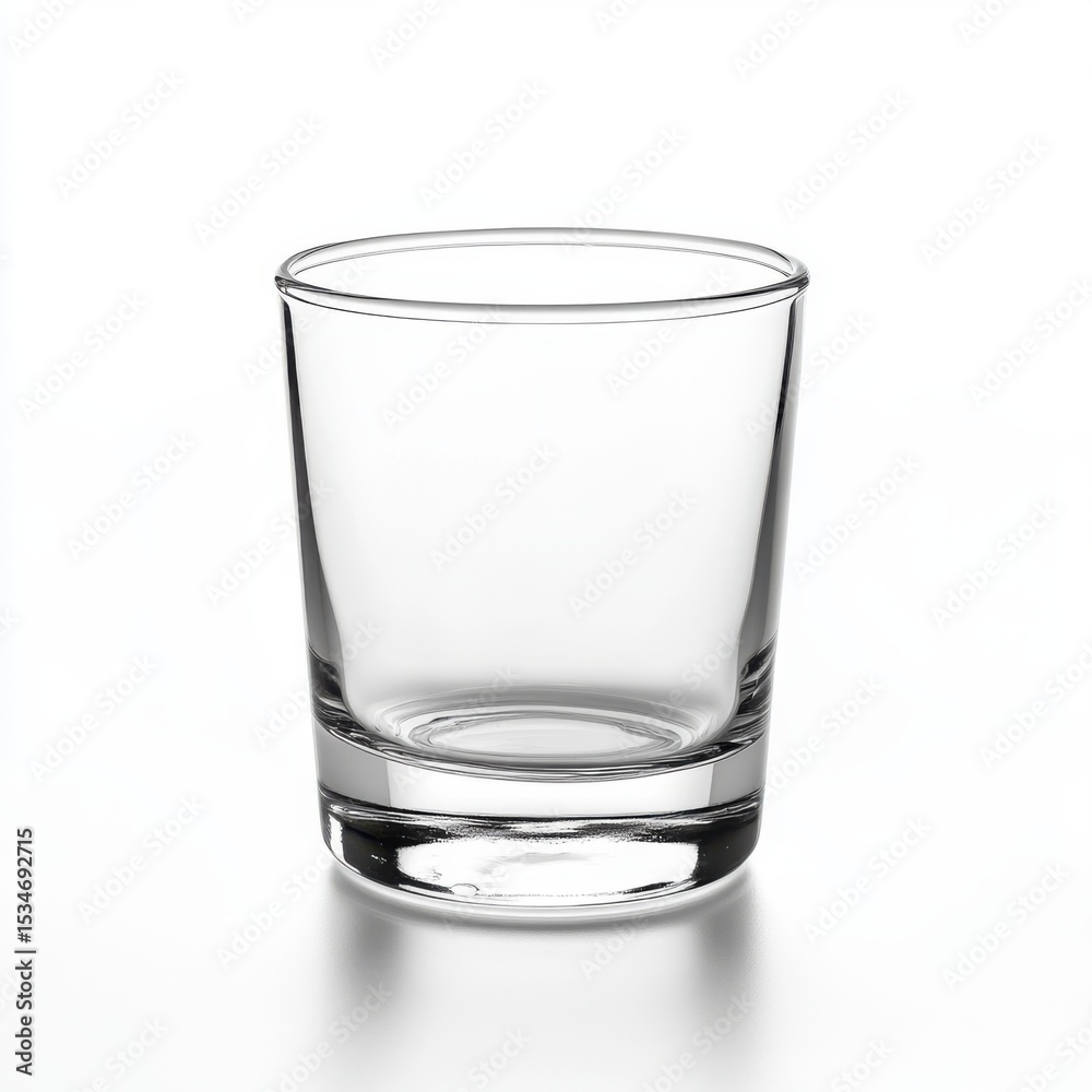 custom made wallpaper toronto digitalEmpty glass shot glass isolated on white background