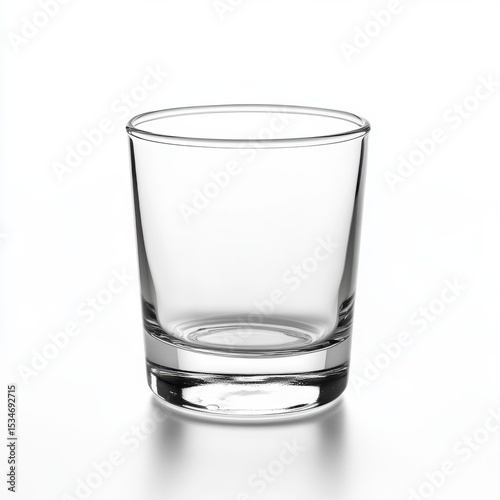Wallpaper Mural Empty glass shot glass isolated on white background Torontodigital.ca