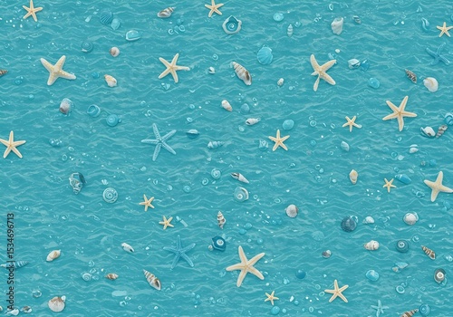 Cool summer atmosphere background