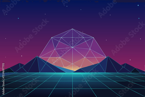 abstract blue background