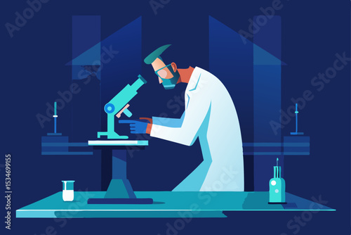 scientist working in laboratory