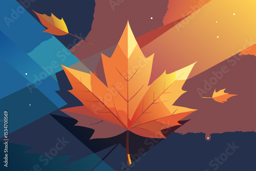 autumn leaves background