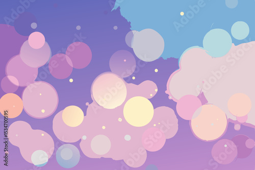 seamless background with pink flowers