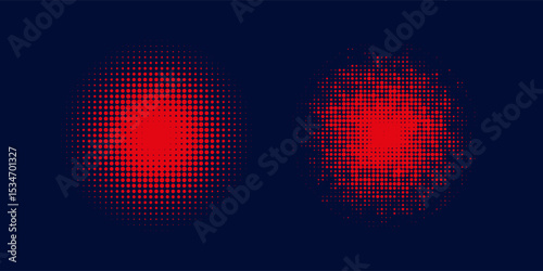 Light Red vector background with spots. Illustration with set of shining colorful abstract spheres. Design for your commercials.