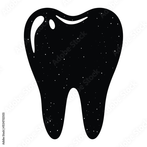 dentist element isolated alginate impression on white background