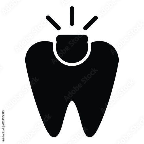 dentist element isolated headlight for dentist on white background