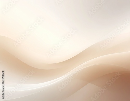 Soft gradient background blending off-white and warm taupe tones, smooth transitions