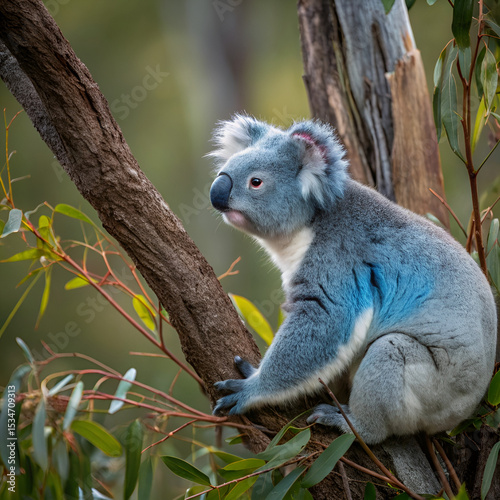koala in tree