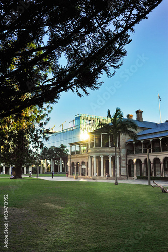 old buildings in Brisbane, forming part of the university campus