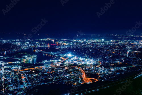 Wallpaper Mural 新日本三大夜景　皿倉山 Torontodigital.ca