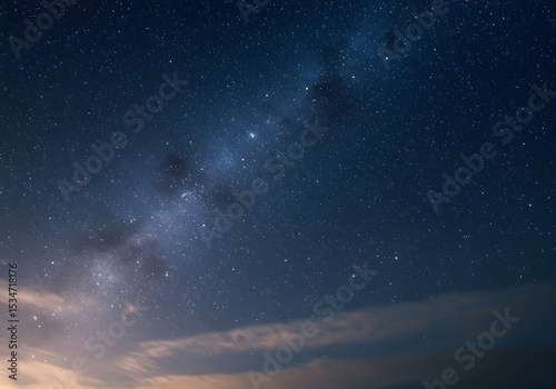 Summer night sky background