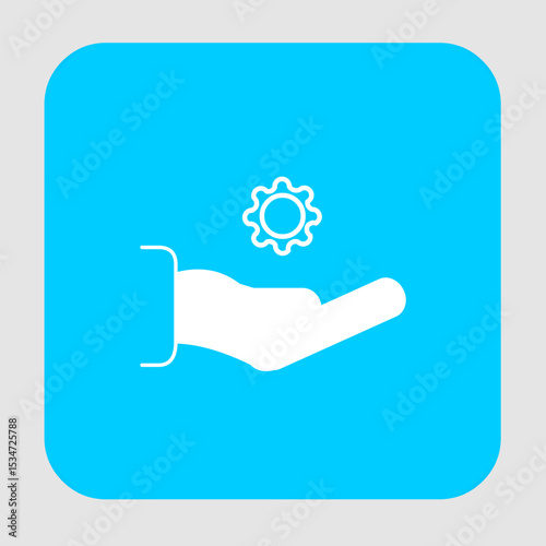 Technical support, smart arts for ux ui, new modern symbol, editable icon for project, vector illustration file, popular icon isolated.
