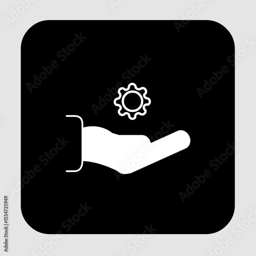 Technical support, smart arts for ux ui, new modern symbol, editable icon for project, vector illustration file, popular icon isolated.