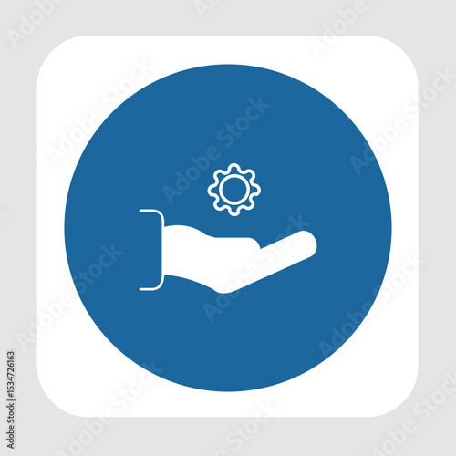 Technical support, smart arts for ux ui, new modern symbol, editable icon for project, vector illustration file, popular icon isolated.