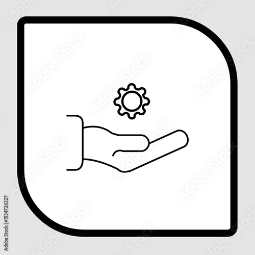 Technical support, smart arts for ux ui, new modern symbol, editable icon for project, vector illustration file, popular icon isolated.