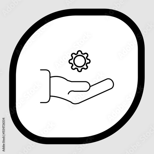 Technical support, smart arts for ux ui, new modern symbol, editable icon for project, vector illustration file, popular icon isolated.
