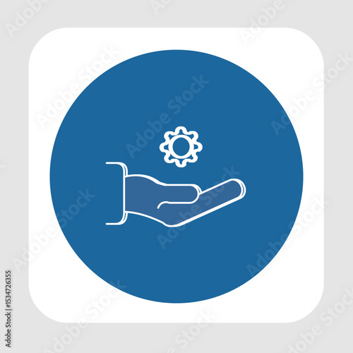Technical support, smart arts for ux ui, new modern symbol, editable icon for project, vector illustration file, popular icon isolated.