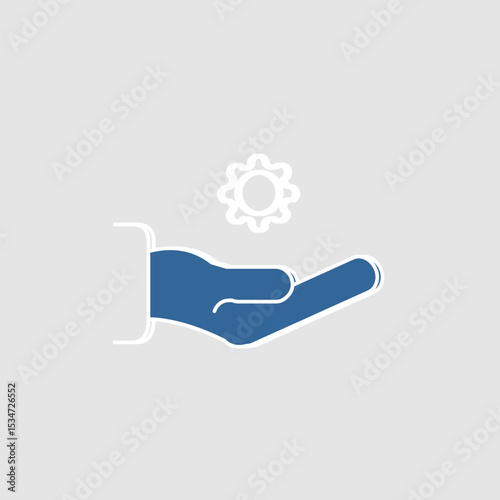 Technical support, smart arts for ux ui, new modern symbol, editable icon for project, vector illustration file, popular icon isolated.