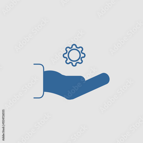 Technical support, smart arts for ux ui, new modern symbol, editable icon for project, vector illustration file, popular icon isolated.