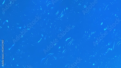Abstract blue design with scattered lines.