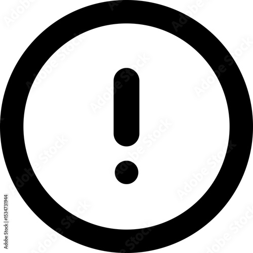 exclamation mark vector ui icon