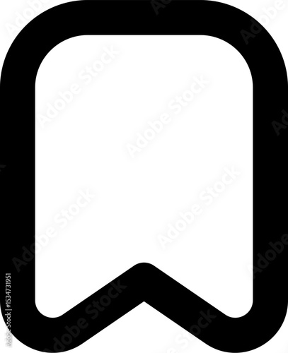 bookmark vector ui icon