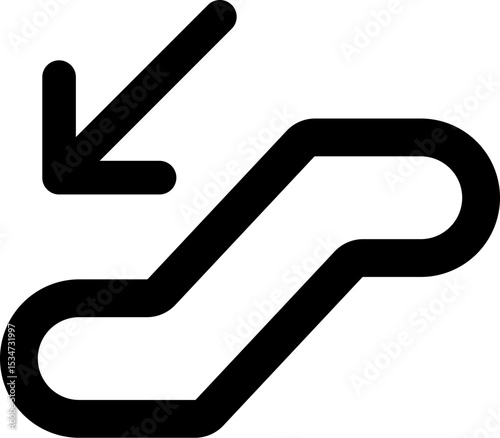 stair vector ui icon