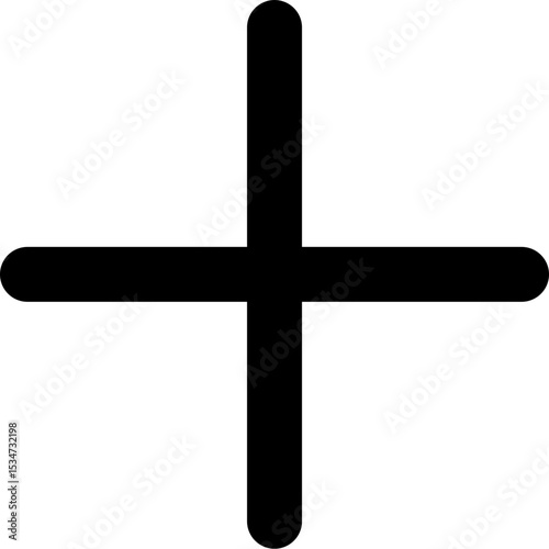 cross plus vector ui icon